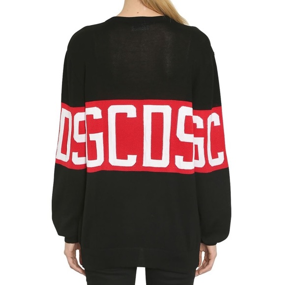 *Unisex GCDS Logo Knit Sweater - Picture 6 of 8
